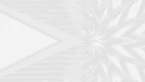 Abstract geometric background with a sharp starburst shape animation Stock Footage 339281127