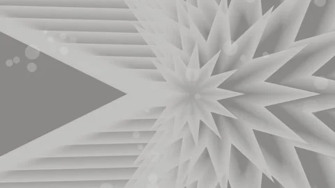 Abstract geometric background with a sharp starburst shape animation Stock Footage 339281236