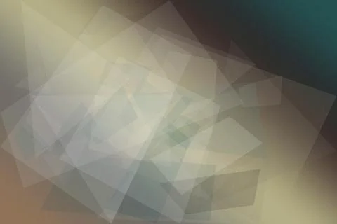 Abstract geometric background with soft gradients in beige, blue, and gray,.. Stock Illustration