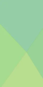 Abstract geometric background with soft mint and lime layered shapes, clean.. Stock Illustration