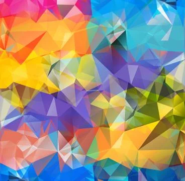 Abstract geometric background space Stock Illustration
