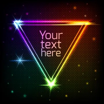 Abstract geometric background with space for your text Stock Illustration