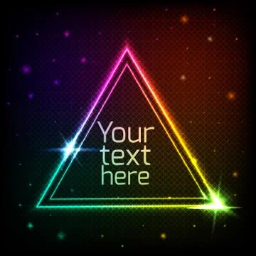 Abstract geometric background with space for your text Stock Illustration