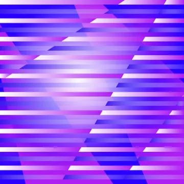 Abstract geometric background with stripes and rays. Stock Illustration