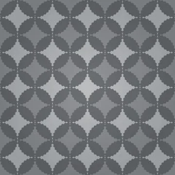 Abstract geometric background with techno ornament Stock Illustration