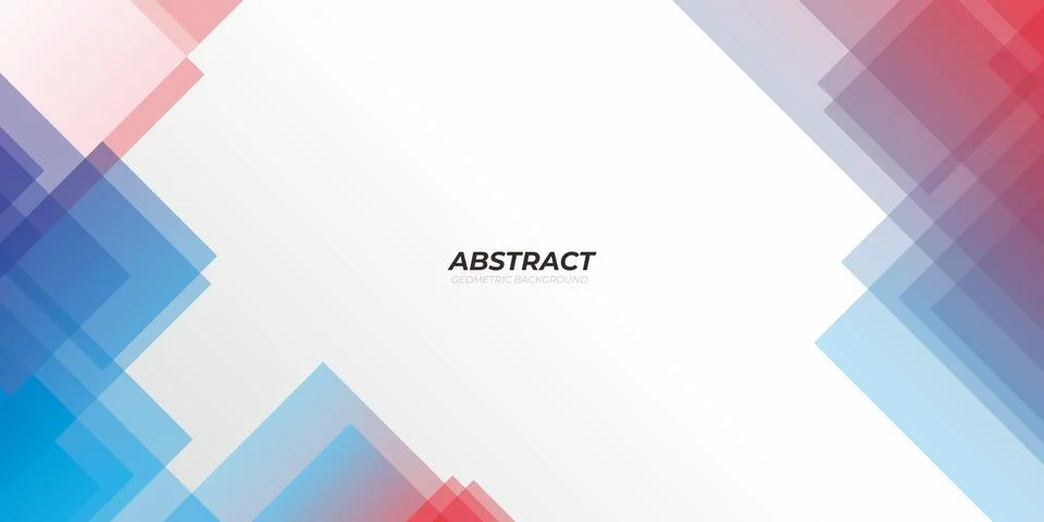 Abstract geometric background template Stock Illustration