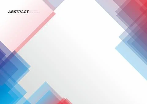 Abstract geometric background template Stock Illustration