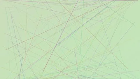 Abstract Geometric Background with Thin Multicolored Crisscrossing Lines on.. Stock Illustration