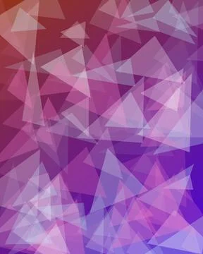 Abstract Geometric Background with Translucent Overlapping Purple and Viole.. Illustrazione stock
