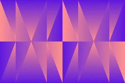 Abstract Geometric Background Triangle Shapes and Designs Orange Colors 库存插图