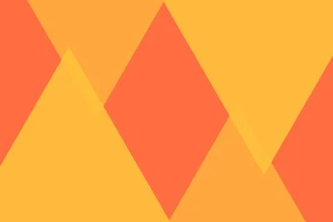 Abstract Geometric Background Triangle Shapes and Designs Orange Colors Illustrazione stock