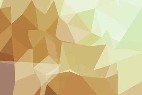 Abstract geometric background with triangles in beige and brown Stock Photos