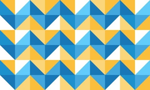 Abstract geometric background, triangles, bright colors, Scandinavian style Illustrazione stock