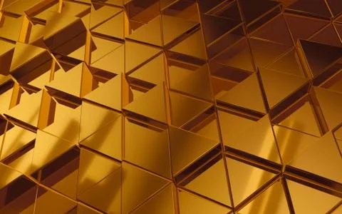 Abstract geometric background of triangles Stock Illustration