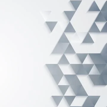 Abstract geometric background with triangles Stock Illustration