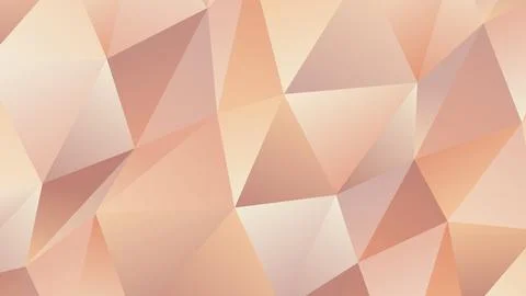 Abstract geometric background with triangles in soft pastel tones 스톡 일러스트