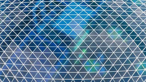 Abstract geometric background. Triangular pattern on the facade of the buil.. Stock Illustration