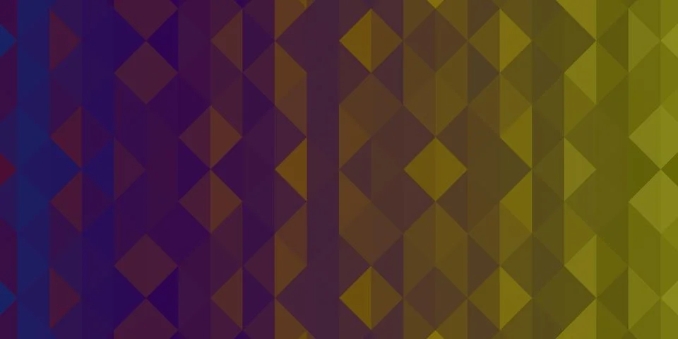 Abstract geometric background. Triangular pixelation. Mosaic, color gradient. Illustrazione stock