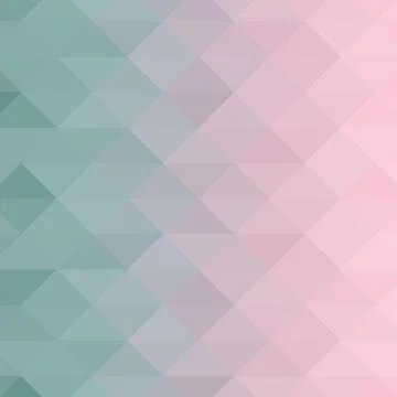 Abstract geometric background. Triangular pixelation. Mosaic, pink gradient. 스톡 일러스트