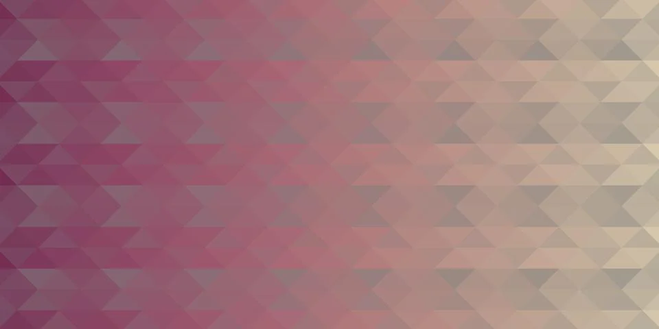 Abstract geometric background. Triangular pixelation. Mosaic, pink gradient. Illustrazione stock