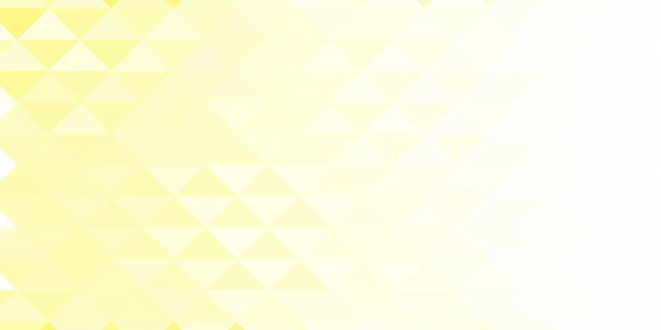 Abstract geometric background. Triangular pixelation. Mosaic, yellow gradient Illustrazione stock