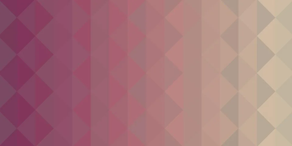 Abstract geometric background. Triangular pixelation. Mosaic, pink gradient. Illustrazione stock