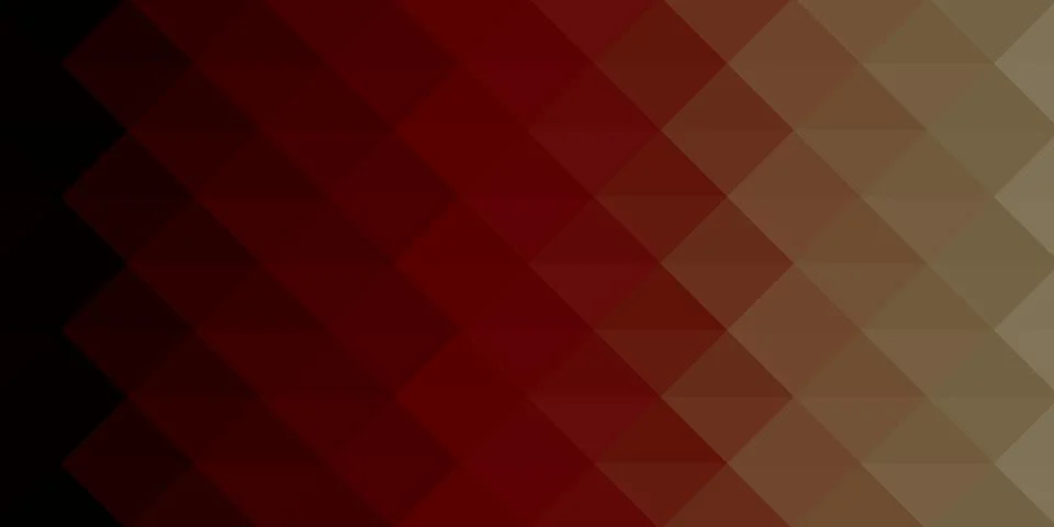 Abstract geometric background. Triangular pixelation. Mosaic, red gradient. Stock Illustration