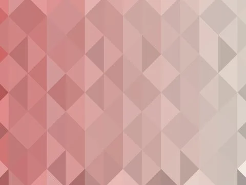 Abstract geometric background. Triangular pixelation. Mosaic, pink gradient. イラスト素材