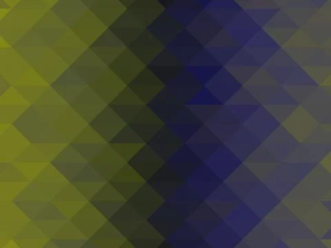 Abstract geometric background. Triangular pixelation. Mosaic, color gradient. Stockillustratie