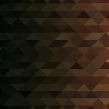 Abstract geometric background. Triangular pixelation. Mosaic, color gradient. Stock Illustration