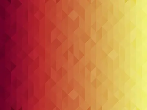Abstract geometric background. Triangular pixelation. Mosaic, red gradient. イラスト素材