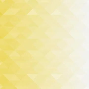 Abstract geometric background. Triangular pixelation. Mosaic, yellow gradient Stock Illustration