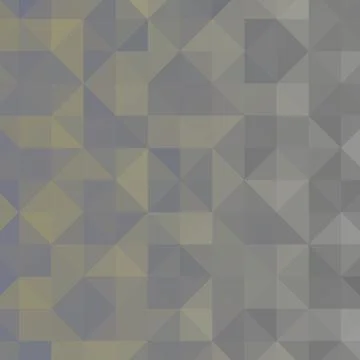 Abstract geometric background. Triangular pixelation. Mosaic, grey gradient. Illustrazione stock