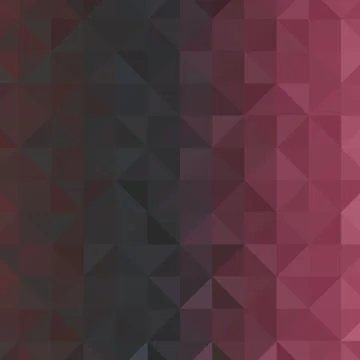 Abstract geometric background. Triangular pixelation. Mosaic, pink gradient. Stock Illustration