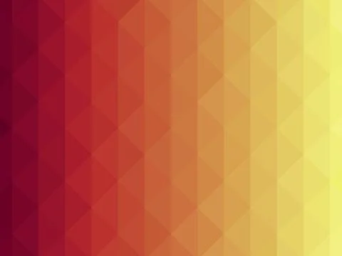 Abstract geometric background. Triangular pixelation. Mosaic, red gradient. 스톡 일러스트