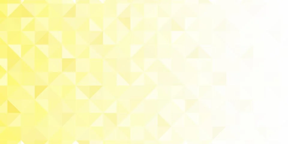 Abstract geometric background. Triangular pixelation. Mosaic, yellow gradient Stock Illustration