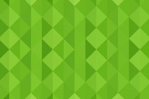 Abstract geometric background. Triangular pixelation. Mosaic, green gradient. Stockillustratie