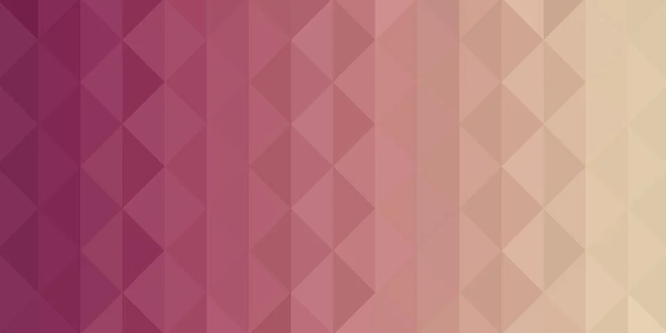 Abstract geometric background. Triangular pixelation. Mosaic, pink gradient. Stock Illustration
