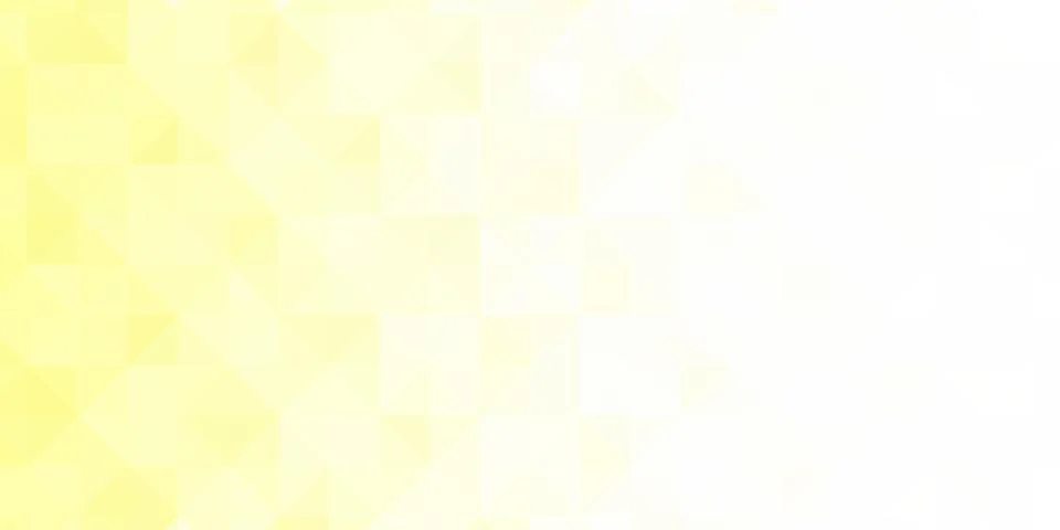 Abstract geometric background. Triangular pixelation. Mosaic, yellow gradient Illustrazione stock