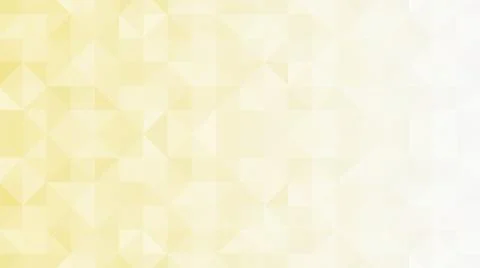 Abstract geometric background. Triangular pixelation. Mosaic, yellow gradient Ilustração Stock