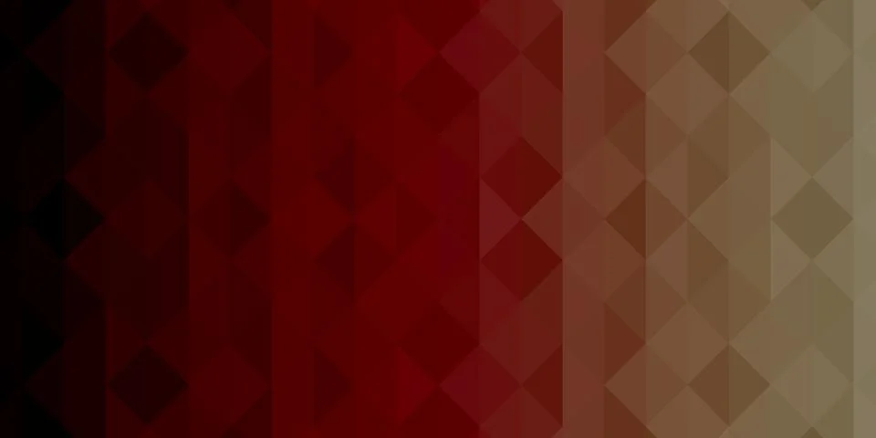 Abstract geometric background. Triangular pixelation. Mosaic, red gradient. Illustrazione stock