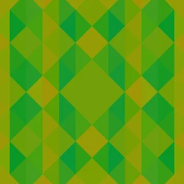 Abstract geometric background. Triangular pixelation. Mosaic, green gradient. Stockillustratie