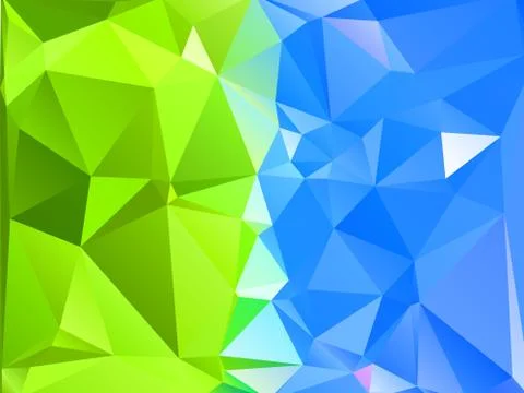 Abstract geometric background of triangular polygons. Retro mosaic triangle b Stock Illustration