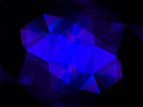 Abstract geometric background of triangular polygons. Retro mosaic triangle b Illustrazione stock