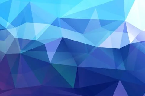 Abstract geometric background of triangular polygons. Retro mosaic triangle b Stock Illustration