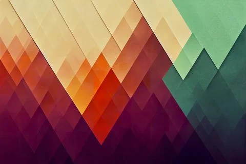 Abstract geometric background with triangular shapes. Colorful mosaic background Stockillustratie