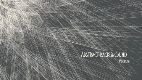 Abstract geometric background with unusual rays. Vector. Stock Illustration