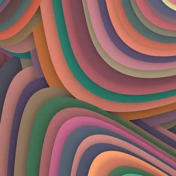 Abstract geometric background. Various pattern. Modern artistic backdrop. Illustrazione stock