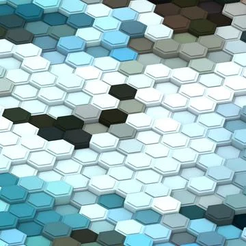 Abstract geometric background. Various pattern. Modern artistic backdrop. Stock Illustration