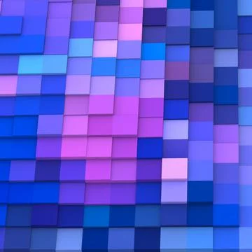 Abstract geometric background. Various pattern. Modern artistic backdrop. Stock Illustration